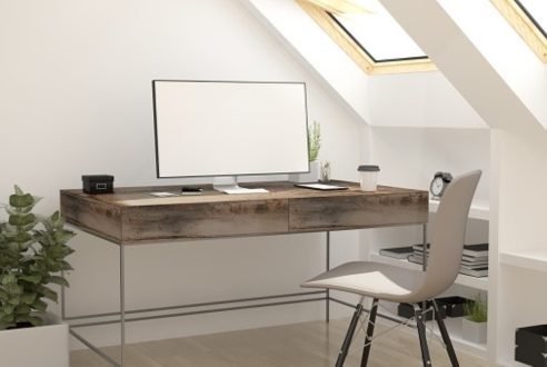 Comment aménager un bureau sous les combles ?