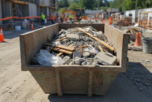 Pourquoi louer une benne amovible pour votre chantier ?