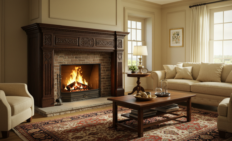 5 styles de cheminée en bois pour sublimer votre intérieur