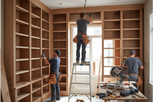 Comment optimiser chaque centimètre de votre espace avec une bibliothèque personnalisée ?