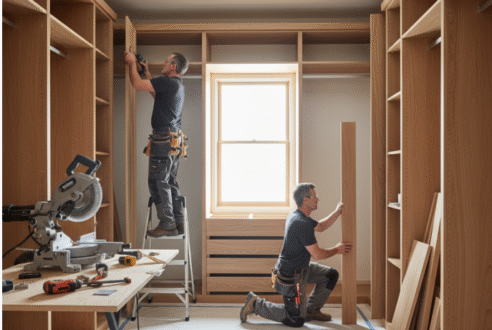 Dressing sur mesure : le secret pour un intérieur ordonné et pratique