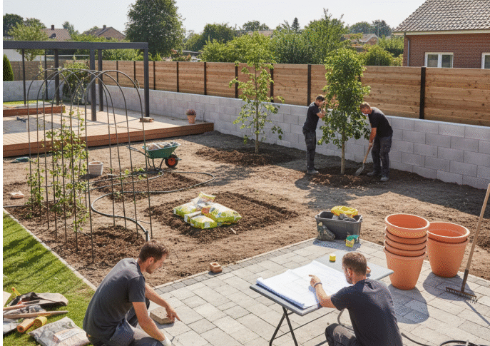 Optez pour un jardin sur mesure pour transformer votre espace extérieur