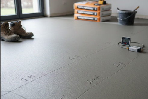 Quel temps de séchage respecter pour un ragréage ?