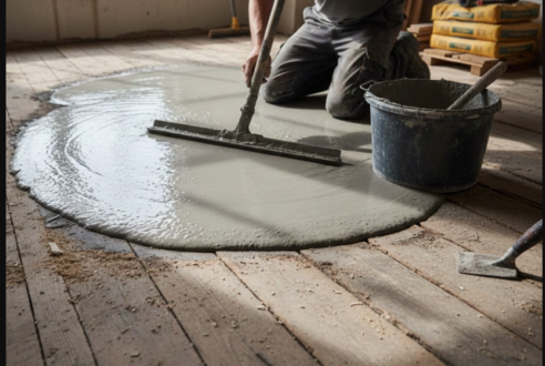Peut-on faire un ragréage sur un plancher en bois ?