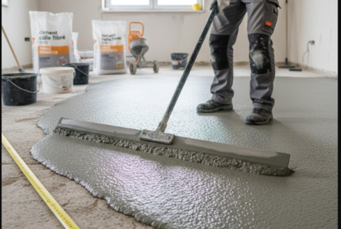 Le ragréage fibré, la solution pour les supports difficiles