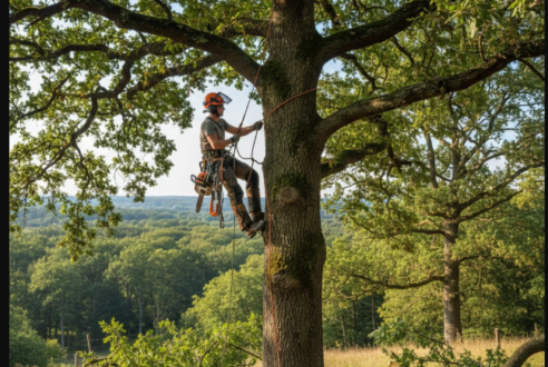 L&rsquo;équipement complet du grimpeur élagueur moderne