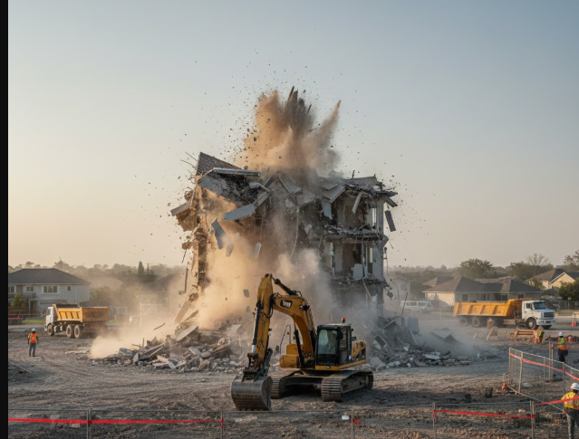 Les étapes clés d&rsquo;une démolition totale sécurisée