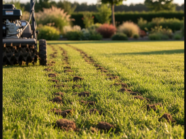 Fréquence idéale pour une aération pelouse réussie