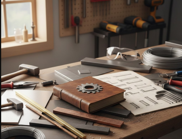 Le guide des métaux pour le bricolage : acier, alu, laiton, cuivre