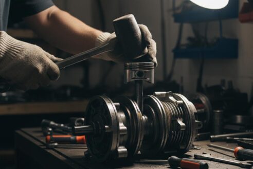 Débrayer un moteur vérin bloqué en cas de panne