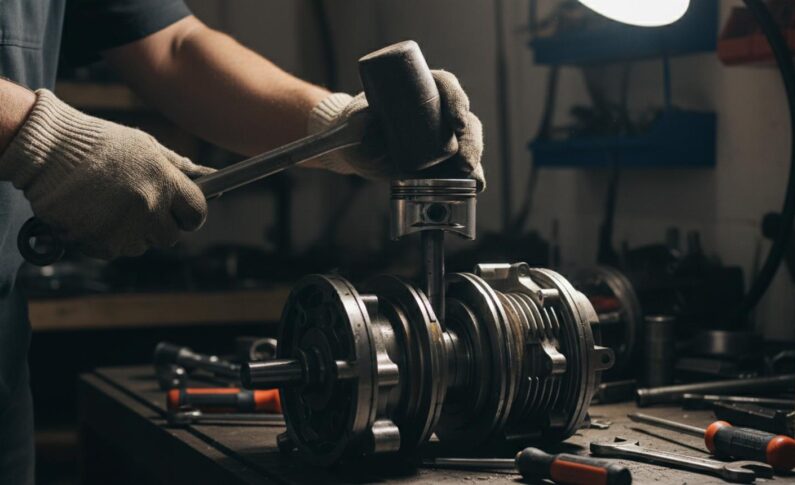 Débrayer un moteur vérin bloqué en cas de panne