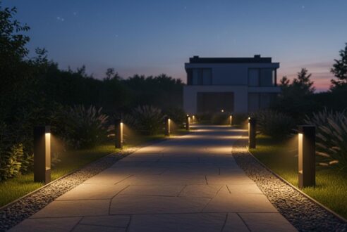 Éclairage intelligent extérieur : baliser les allées automatiquement