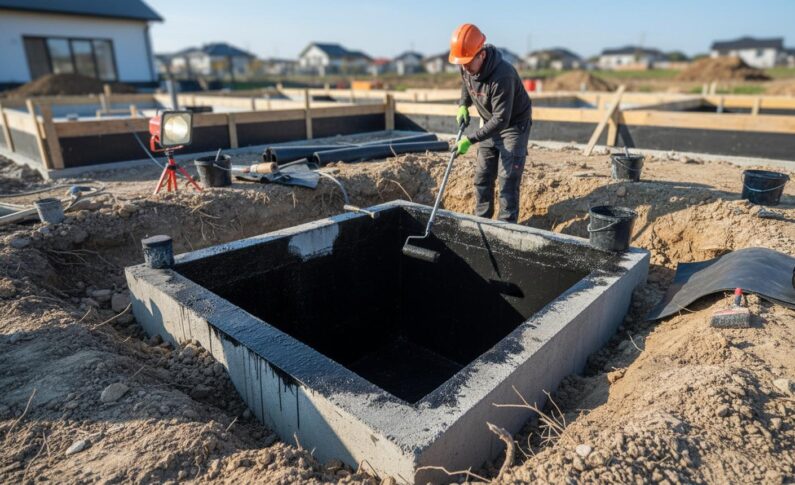 Étanchéité d&rsquo;une fosse réduite en sous-sol