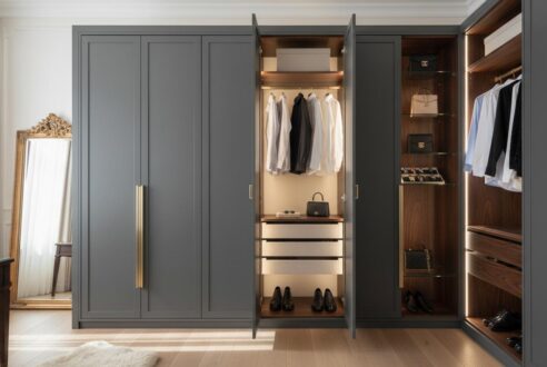Finitions haut de gamme pour placard sur mesure