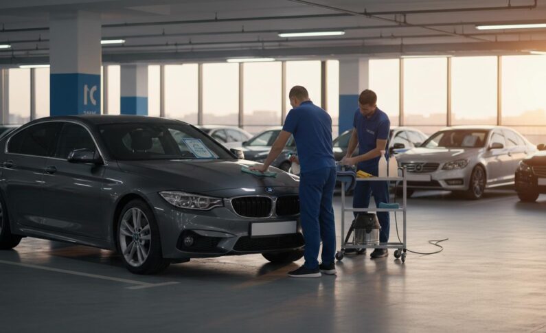 Lavage auto en parking souterrain : le sans eau est obligatoire