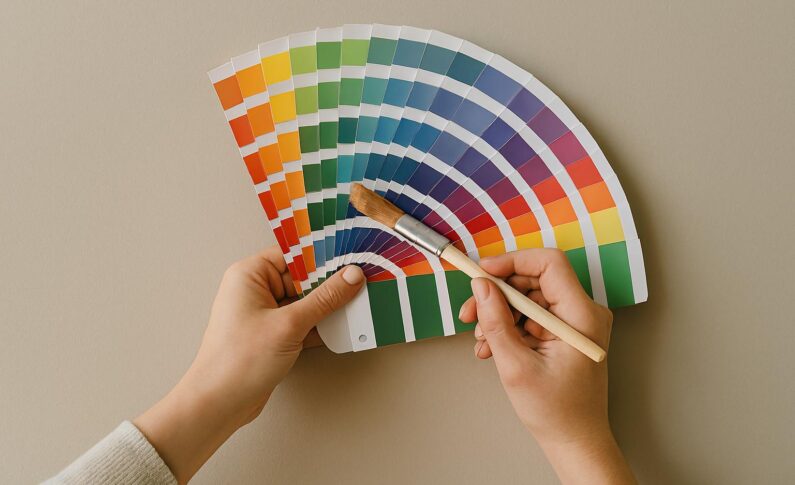 Le nuancier de couleurs, votre meilleur allié pour tester avant de peindre