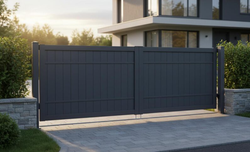 Portail coulissant à l’aspect deux battants : une solution esthétique et fonctionnelle