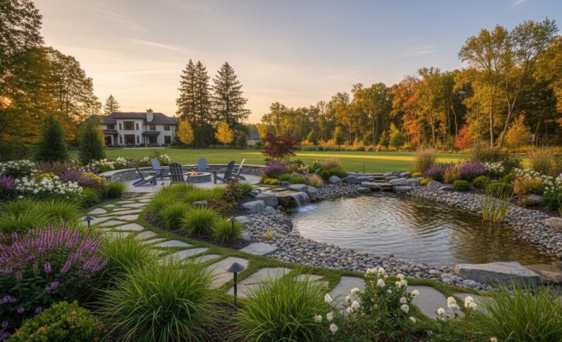 Valorisation paysagère : créer des buttes esthétiques avec des inertes propres