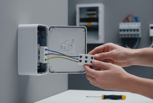 Installation rapide : raccordement électrique simplifié