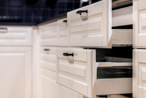 Optimisation espace avec des rangements extractibles