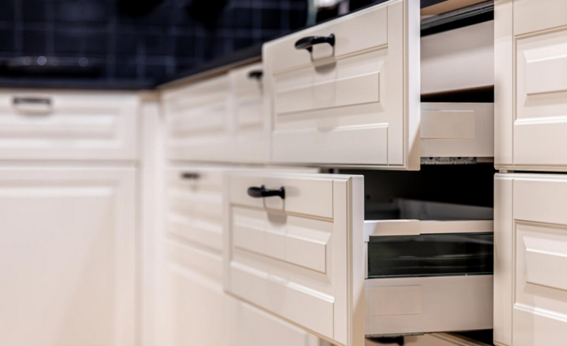 Optimisation espace avec des rangements extractibles