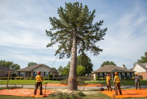 Abattage directionnel : la technique pour faire tomber l&rsquo;arbre au centimètre près