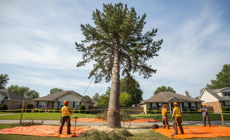 Abattage directionnel : la technique pour faire tomber l&rsquo;arbre au centimètre près