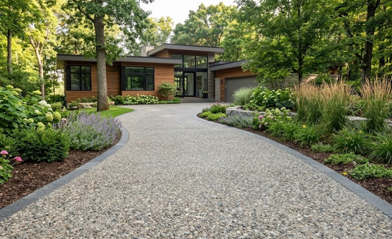 Choisir les granulats pour son béton désactivé