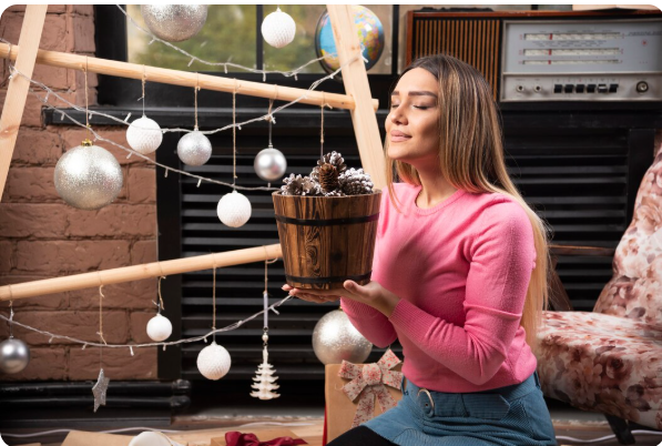 Plus qu&rsquo;un éclairage, la guirlande lumineuse extérieure est un objet déco