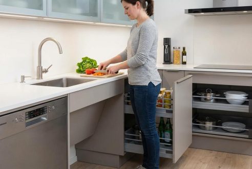 Cuisine ergonomique pour gauchers : ça existe ?