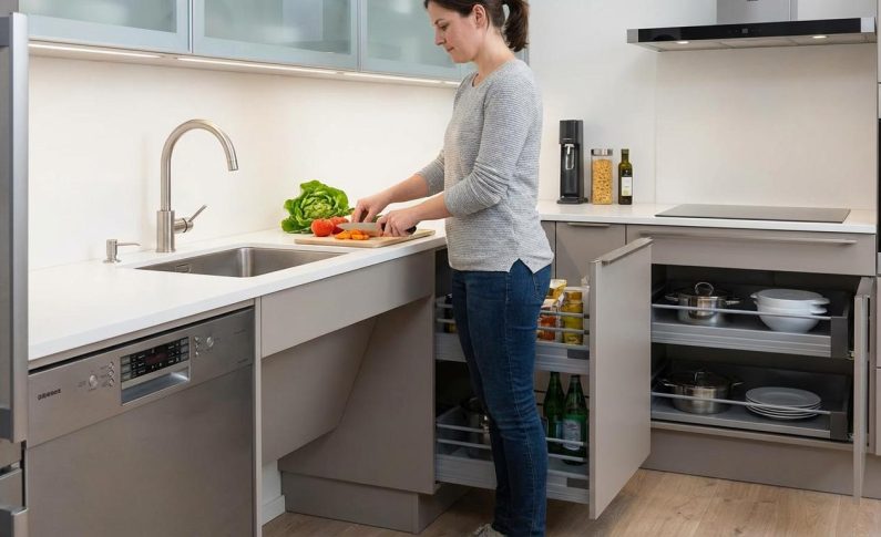 Cuisine ergonomique pour gauchers : ça existe ?