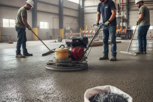 Dallage béton fibré métallique : remplacer le treillis soudé