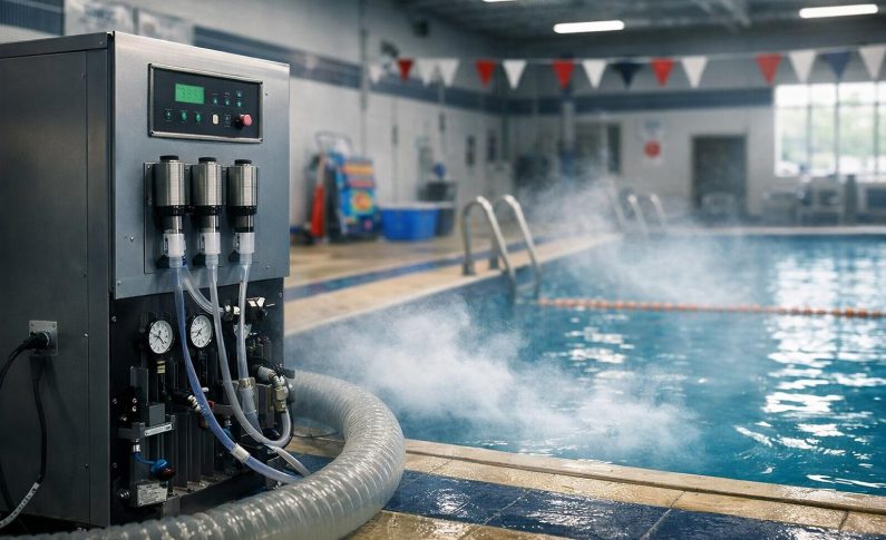 Désinfection à l&rsquo;ozone : la technologie des piscines publiques
