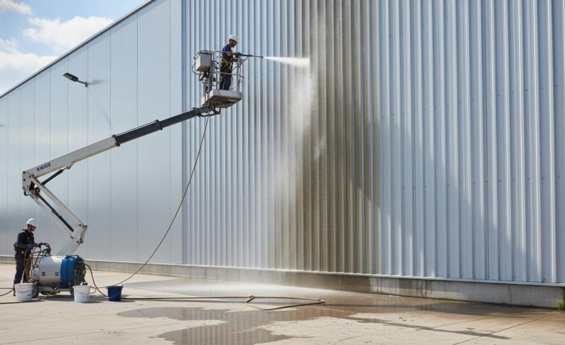 Entretien du bardage métallique : comment nettoyer et protéger vos façades ?