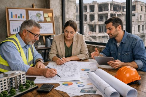Étude de faisabilité pour projet immobilier de reconstruction