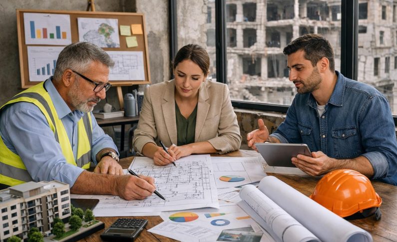 Étude de faisabilité pour projet immobilier de reconstruction