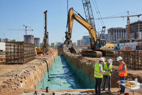 Fondations spéciales parois moulées