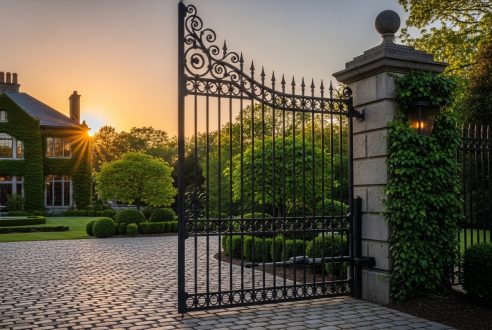 Espace écoinçon nécessaire pour portail battant