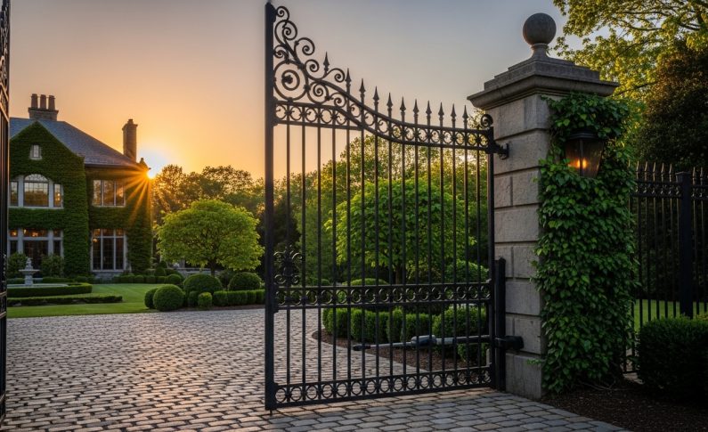 Espace écoinçon nécessaire pour portail battant