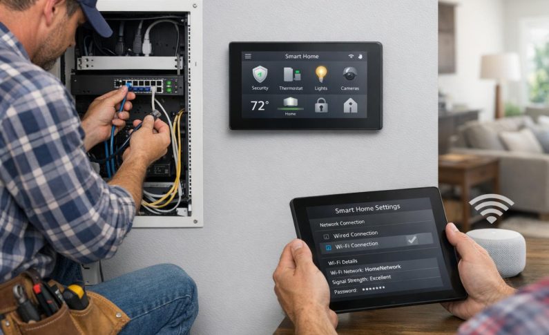 Installation domotique : filaire ou wifi pour la fiabilité