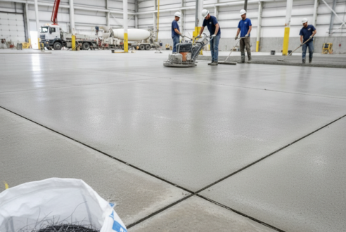 Joints de retrait : éviter la casse de votre dallage béton