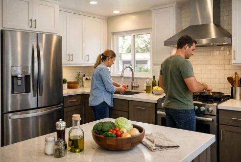 Le triangle d&rsquo;activité : règle d&rsquo;or d&rsquo;une cuisine ergonomique