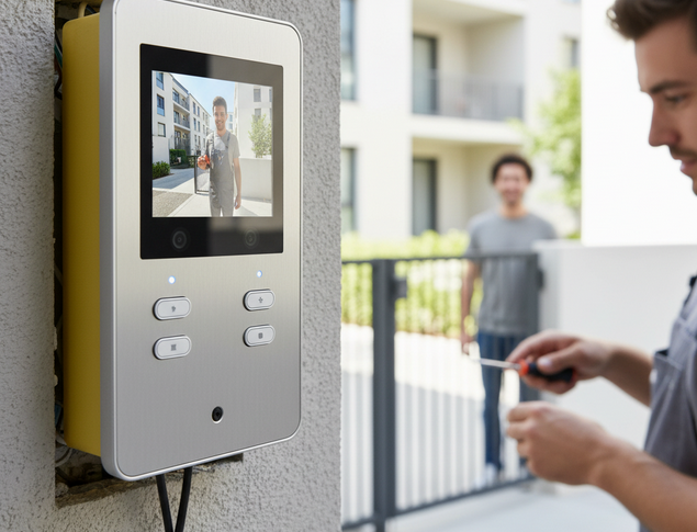 Remplacer son vieil interphone par un visiophone couleur