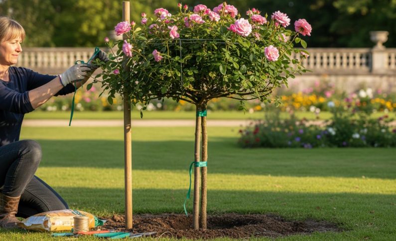 Taille de formation sur tige : valoriser un arbuste classique