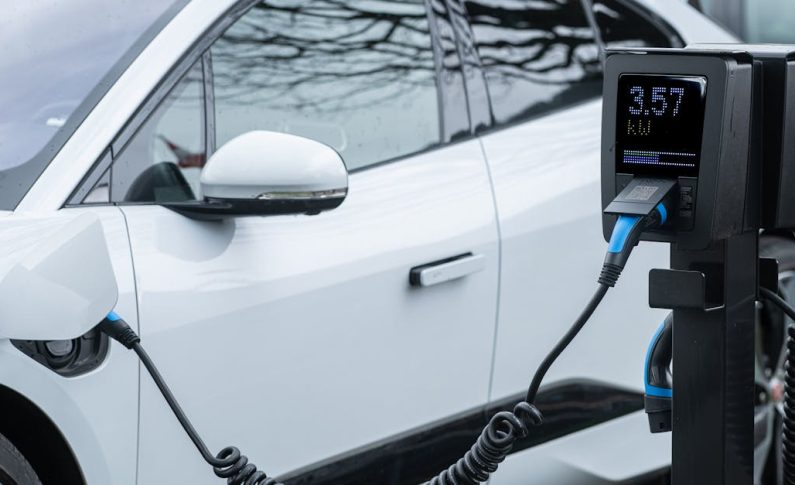 Borne de recharge sur pied pour parking privatif