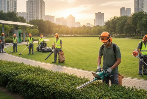 Le matériel électrique révolutionne-t-il l&rsquo;entretien espaces verts urbain ?