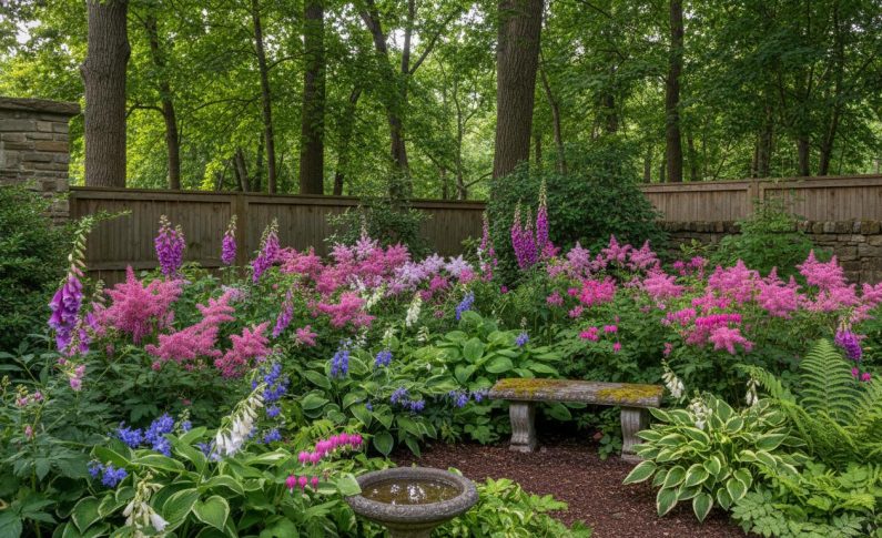 Plantes vivaces d&rsquo;ombre : fleurir un coin sombre du jardin