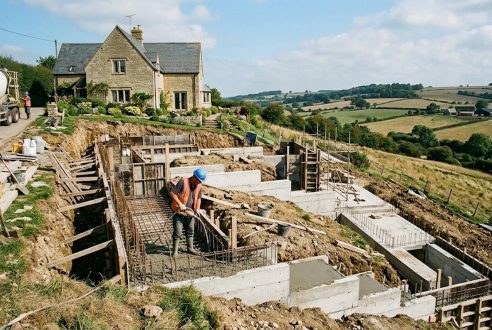 Mon terrain est en pente : quelles fondations pour mon extension ?