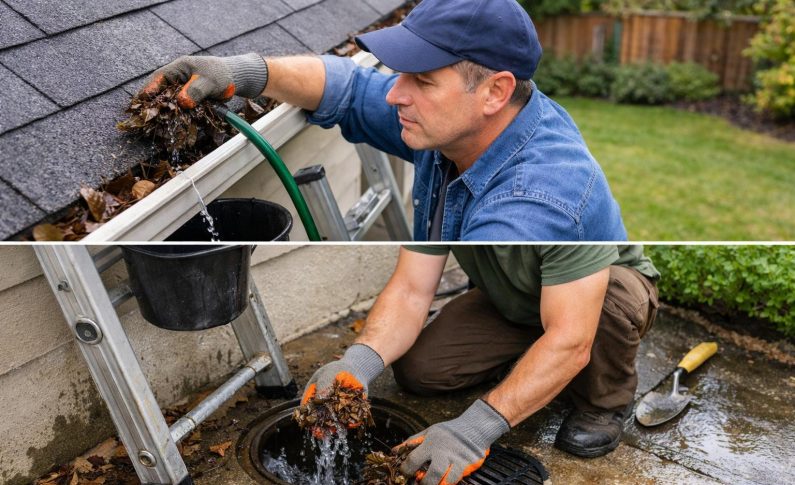 Gouttières et regards : l&rsquo;entretien pour éviter les débordements