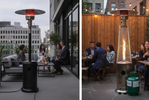 Chauffage de terrasse électrique ou gaz : quel choix pour votre établissement ?